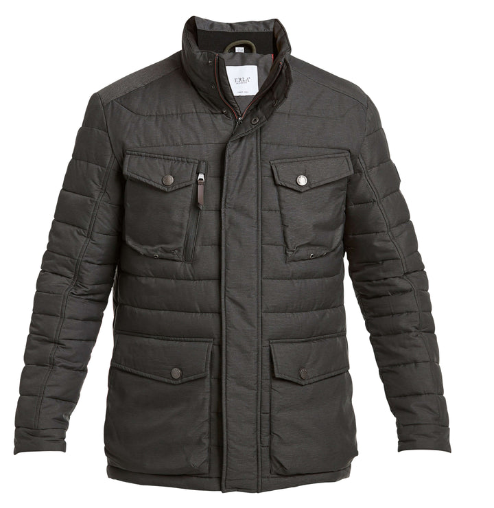 Patchpocket Fieldjacket i Grått
