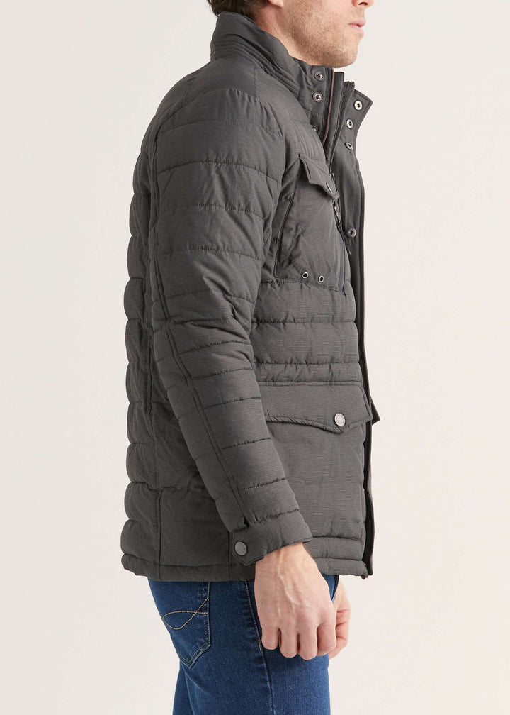 Patchpocket Fieldjacket i Grått