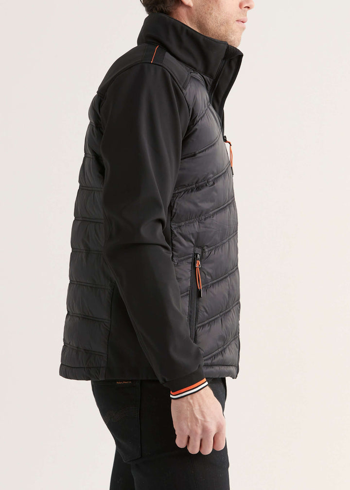 Softshell Hybrid Jacka Svart