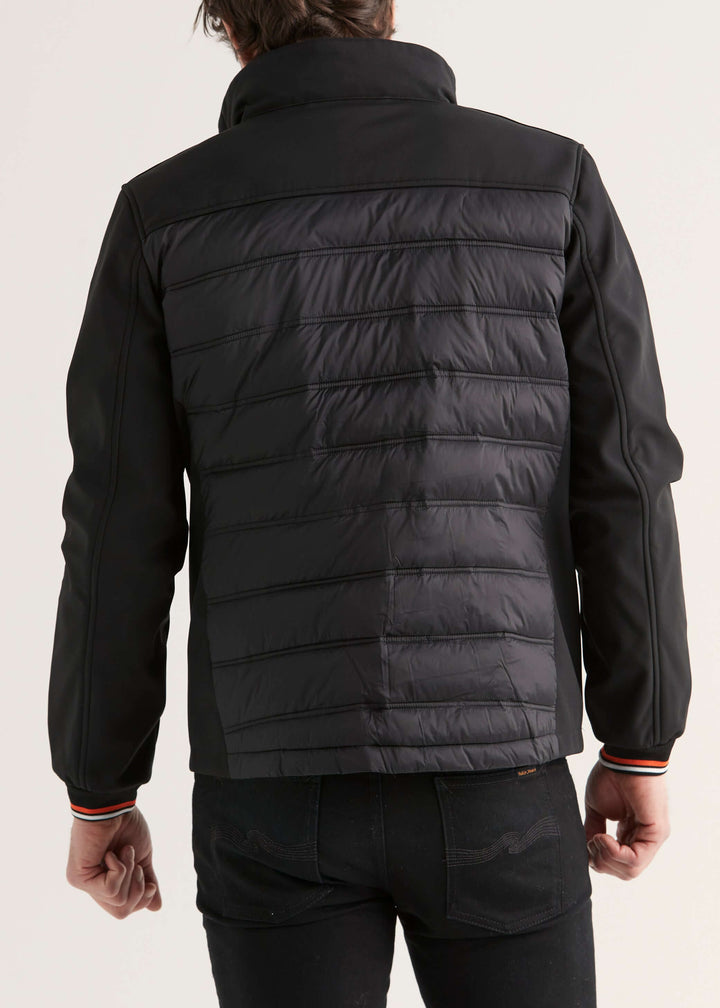 Softshell Hybrid Jacka Svart