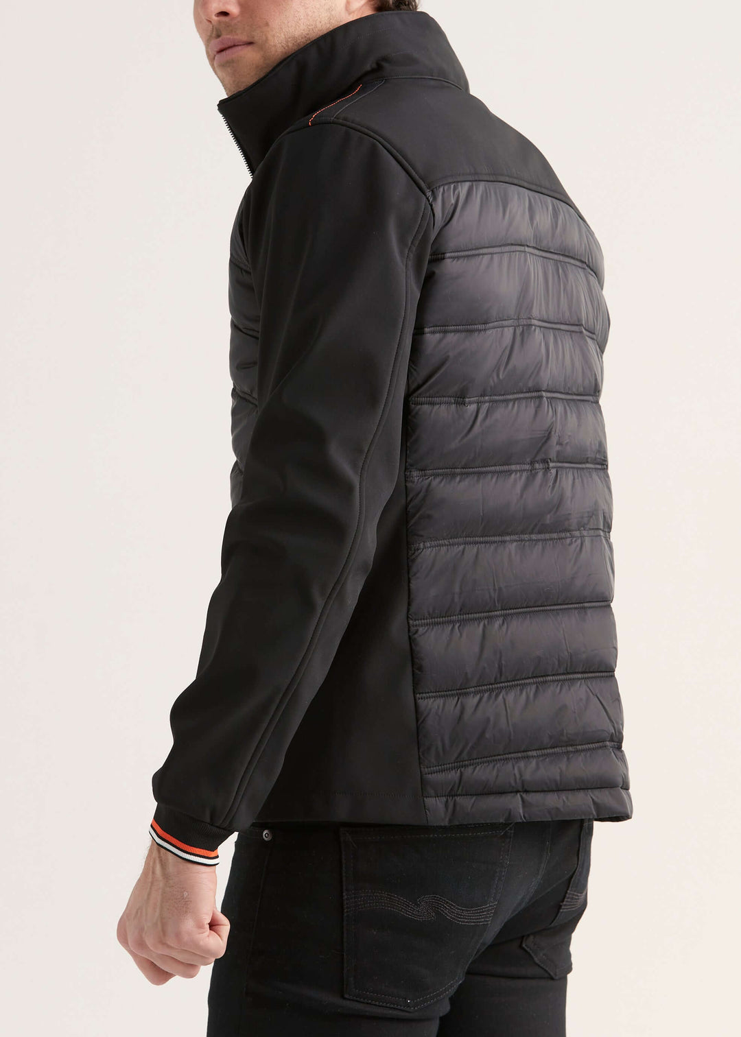 Softshell Hybrid Jacka Svart