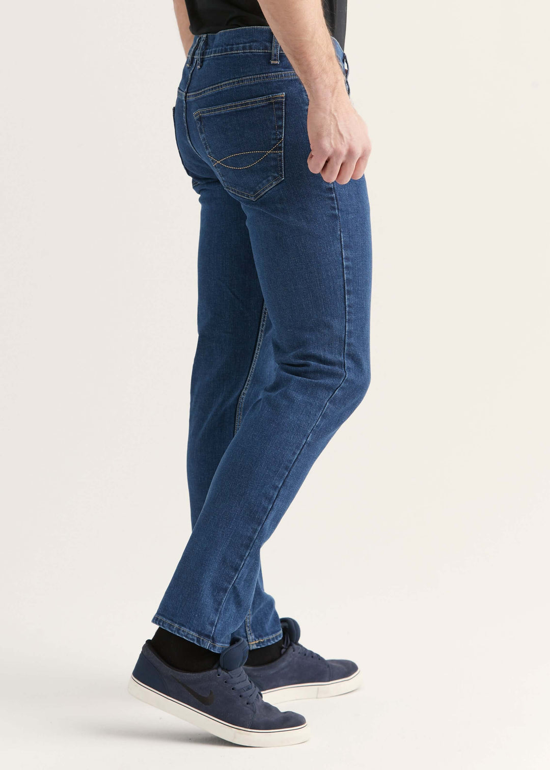 Herr 4600 Jeans Modern Fit Blå Denim