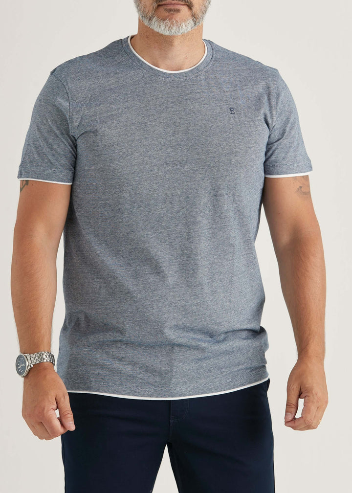 T-Shirt Mörkblå