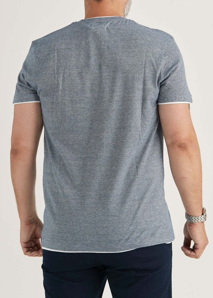 T-Shirt Mörkblå