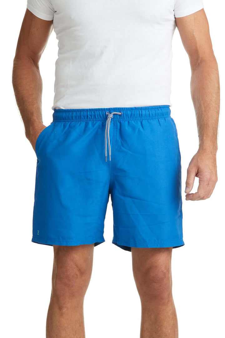 Kornblå Badshorts