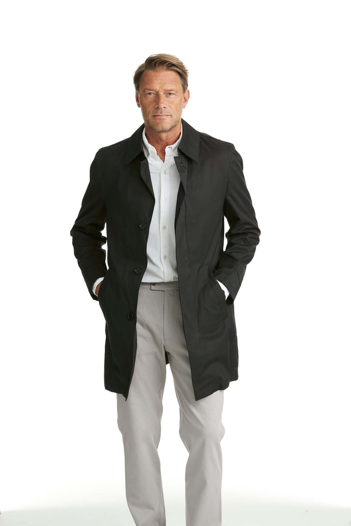 Car Coat - Svart