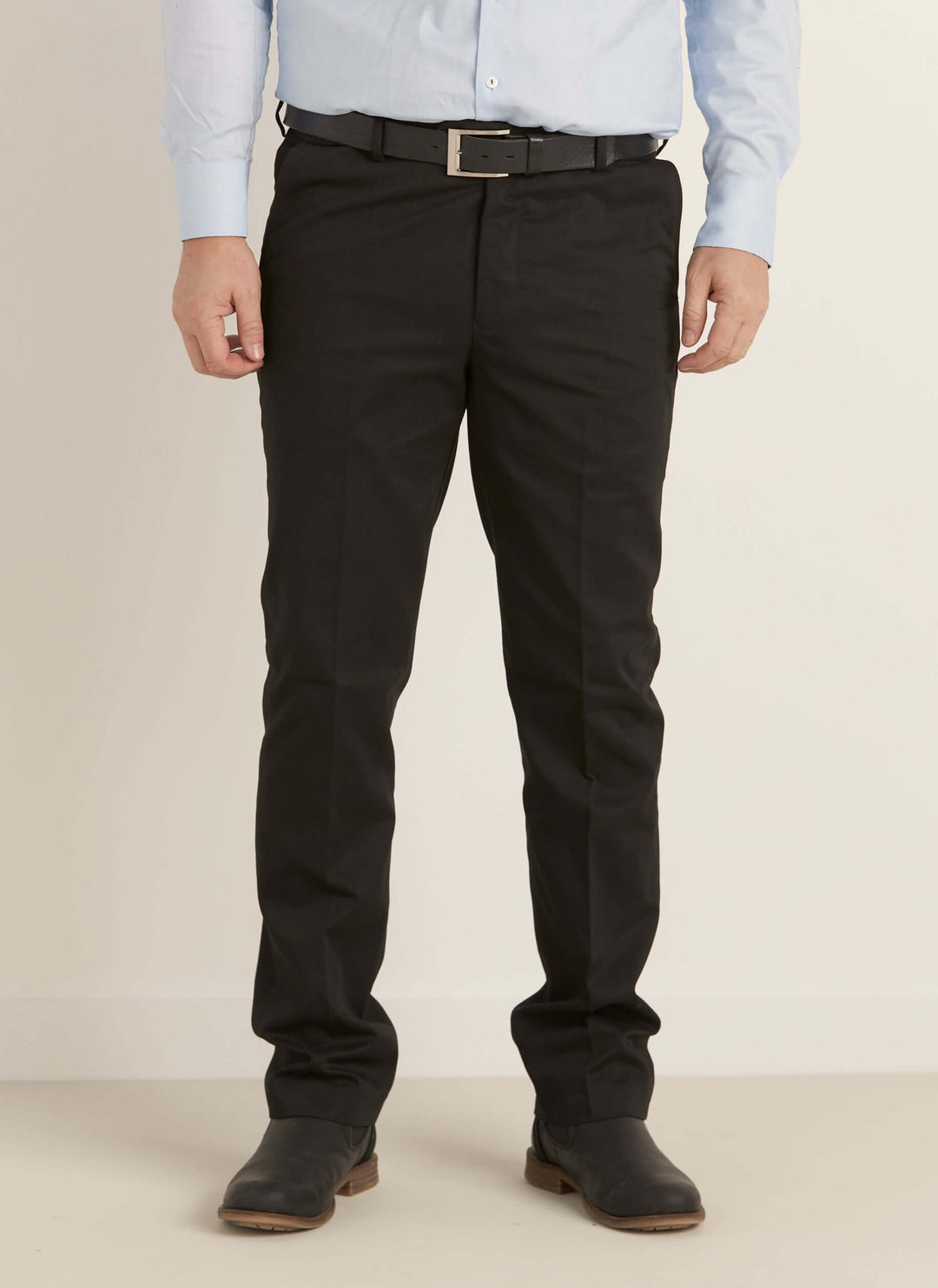 Classic Regular Chino Svart