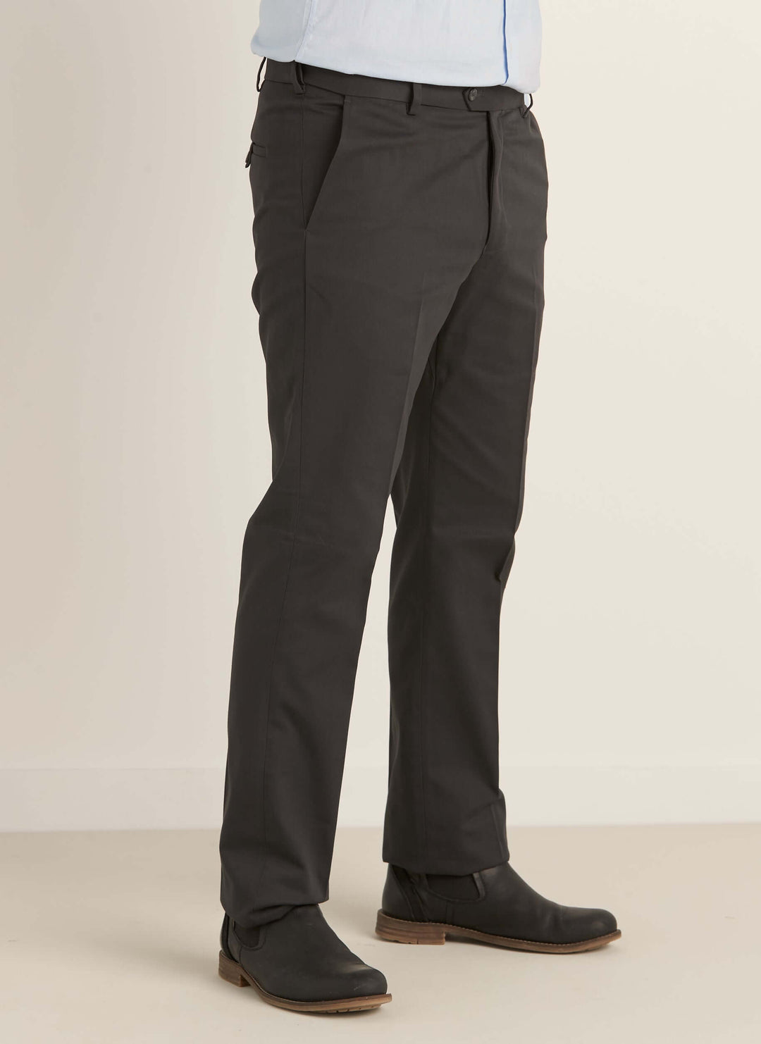 Classic Regular Chino Grå