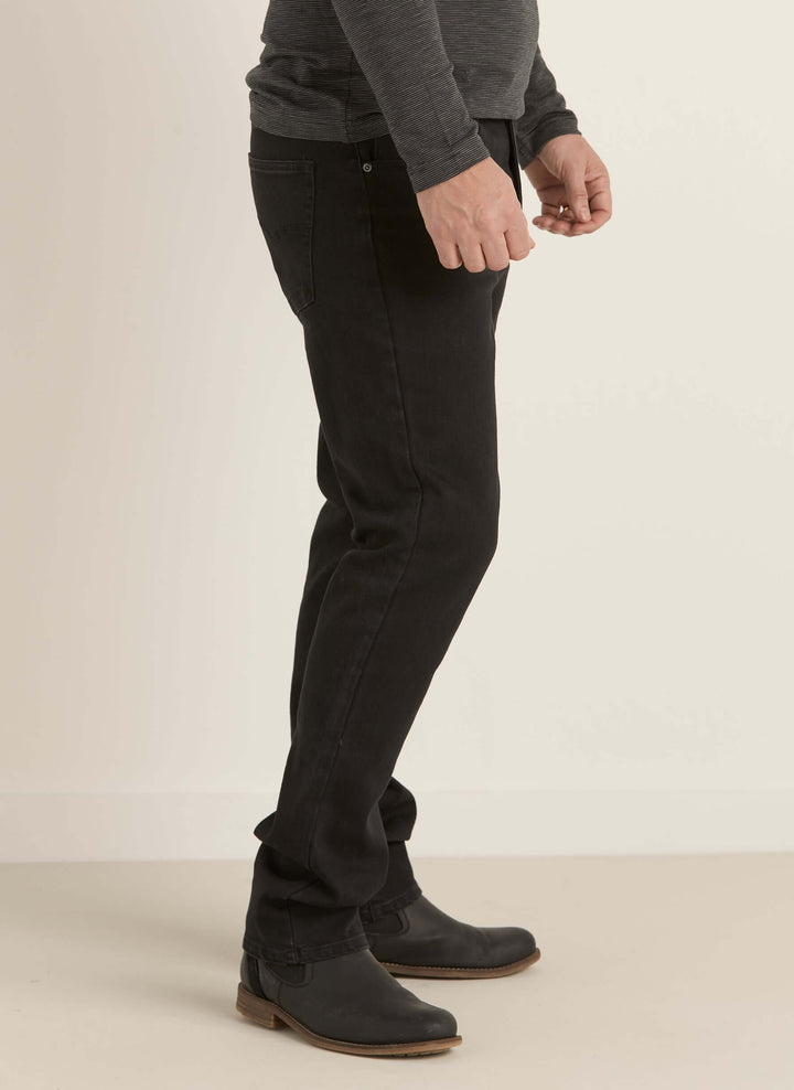 Herr 4500 Jeans Stretch Svart