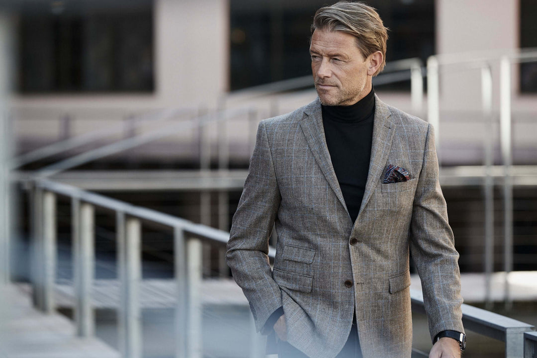 Royal Wool Checked Blazer