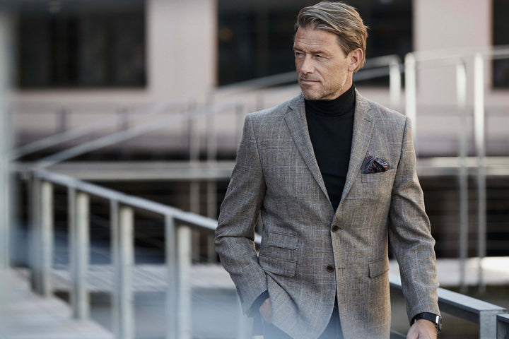 Royal Wool Checked Blazer
